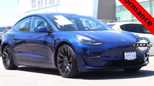 TESLA MODEL 3 2022 5YJ3E1EC6NF183081 image